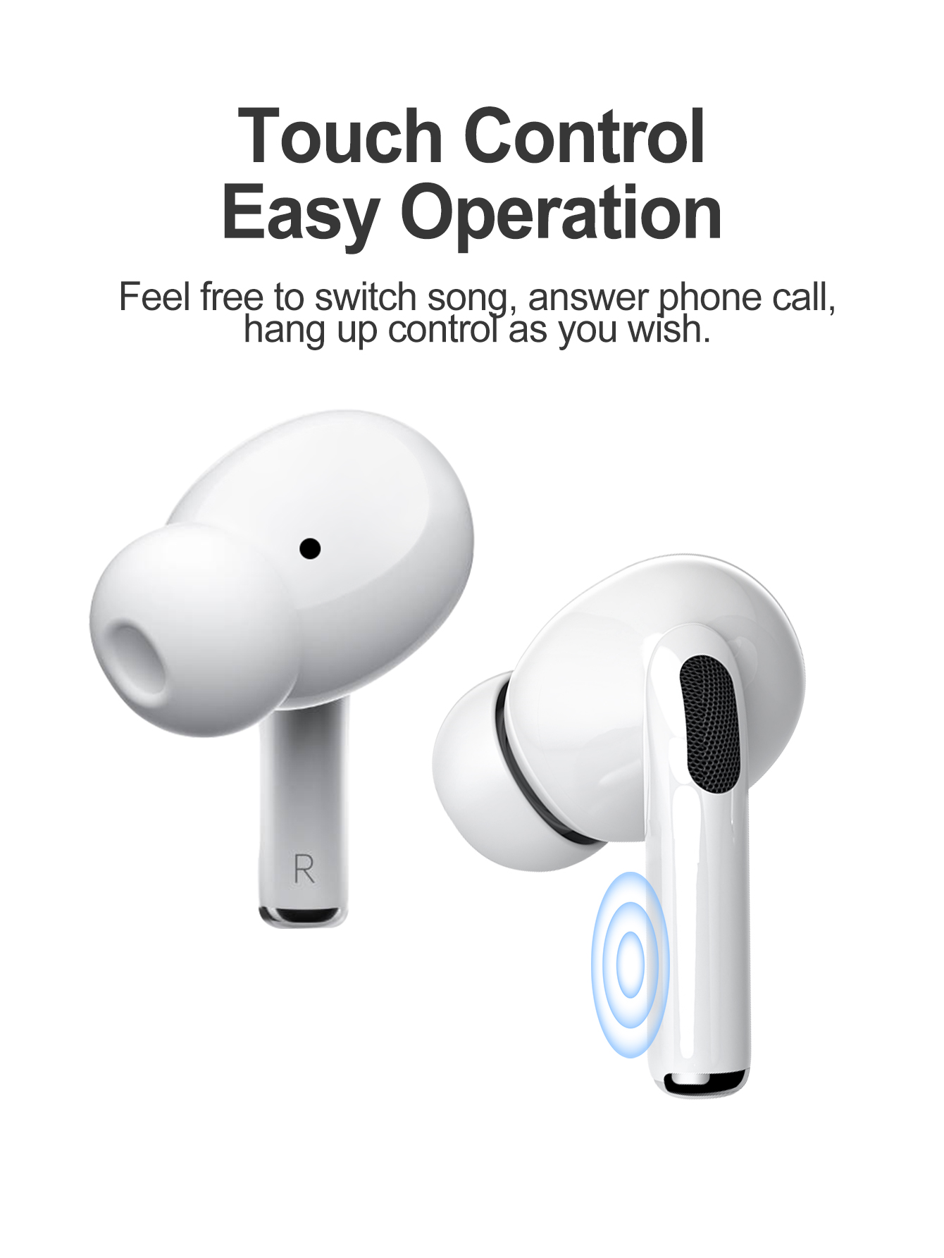 Original Wireless bluetooth headphone noise canceling earphone HIFI stereo headset earbuds bluetooth for xiaomi Huawei Air pods