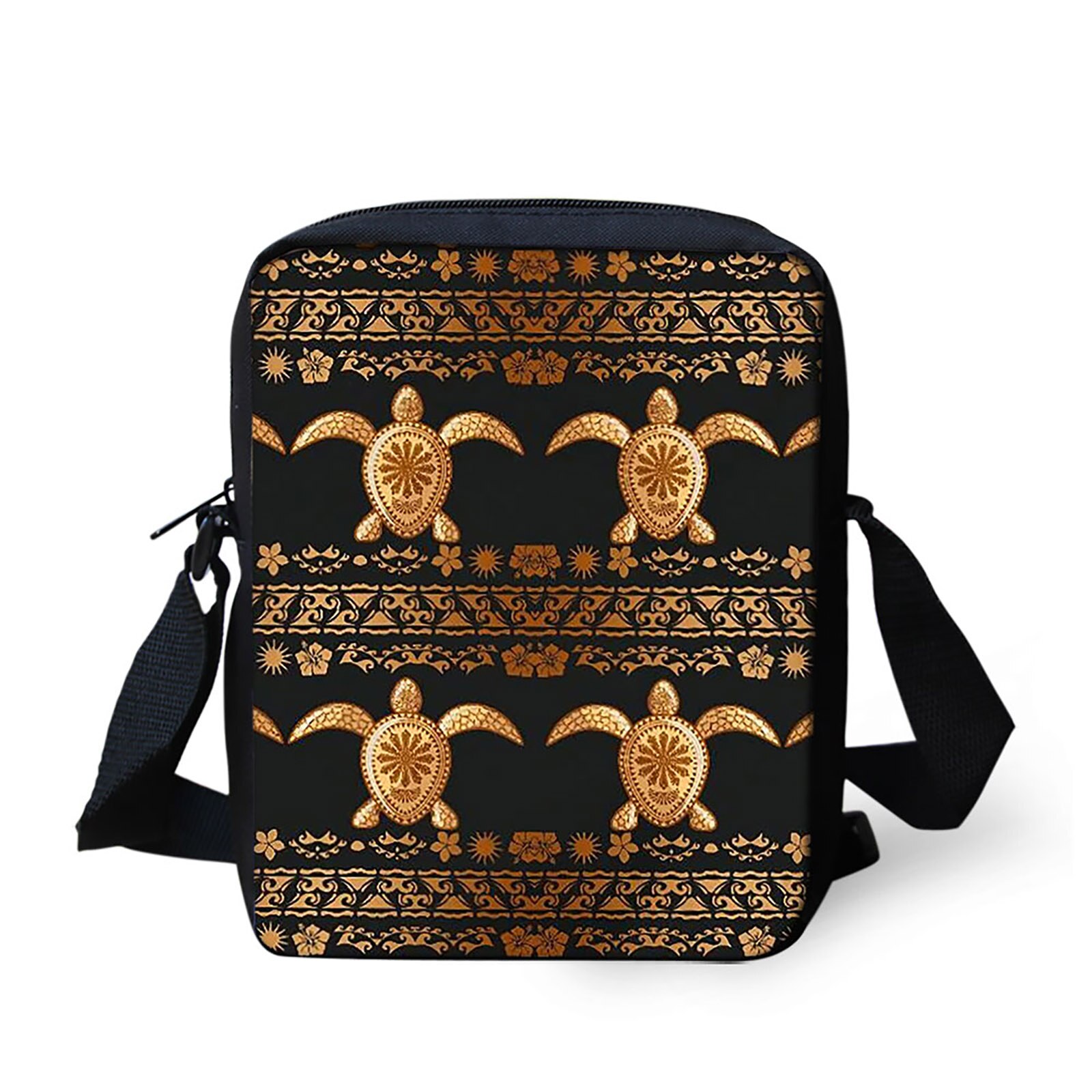 Polynesische Oceaan Schildpad Patroon Schouder Tas Voor Meisjes Crossbody Telefoon Tas Voor Jongens Telefoon Tas Boodschappentassen Mochila: ALP2571E