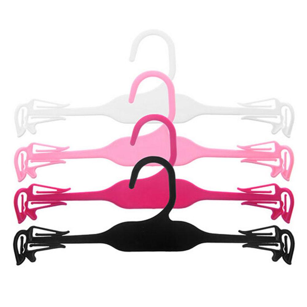 10 stuks plastic kledinghangers voor bh's, ondergoed en kledingrekken, kledingkast, droogrek en organizer
