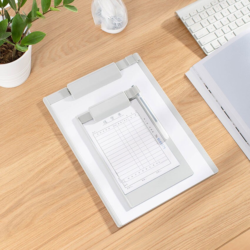 A5 Clipboard Profile Clip Hardboard Paper Holder Writing Folders ultifunctional Clip Board for School Classrooms Office
