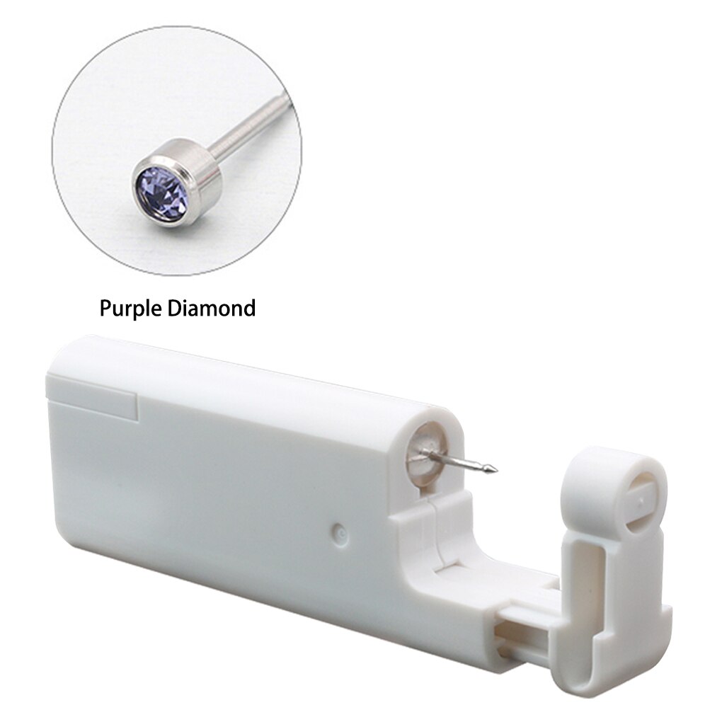 1Pc Professionele Oor Piercer Single-Gebruik Piercer Apparaat Draagbare Oor Piercing Unit Met Metalen Oor Stud Niet Pijn: 7