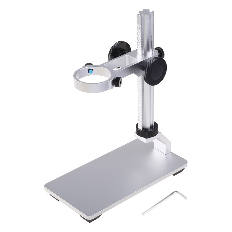 Soporte de mesa de soporte para microscopio, aleación de aluminio, para subir y bajar