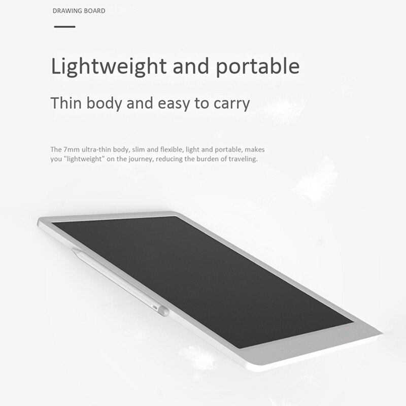 Lcd skrivetablet 13.5 tommer elektronisk tegnetablet med netic pen doodle dvs. bord til børn