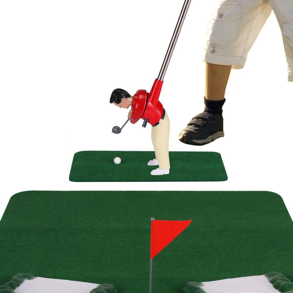 Golf Practice Set Mini Golf Ball Sport Set Golf Club Red