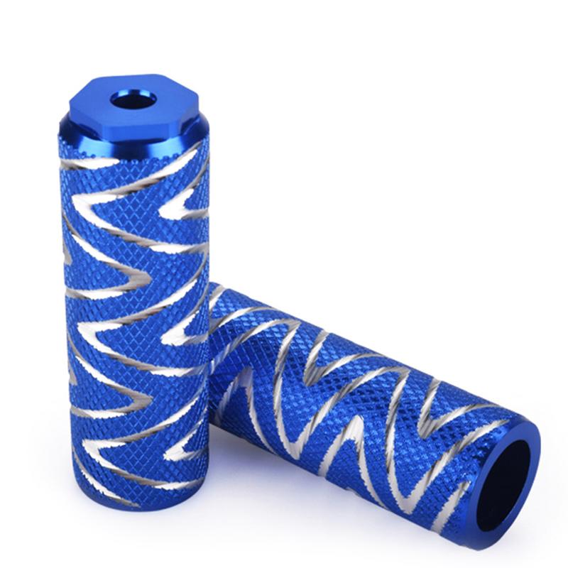 1 paar aluminiumlegering antislip mtb fiets pedaal voor achteras voetsteunen bmx voetsteun hendel cilinder fiets accessoires