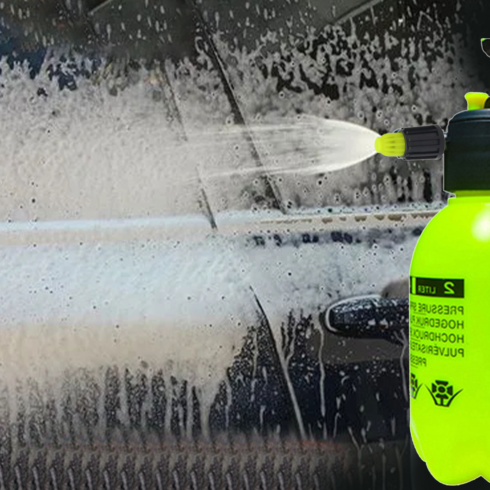 Sprayer Bottle Nozzle Spray Nozzles For Bottles Foaming Nozzle For Pump Sprayer Car Wash Manual Snow Foam Nozzle For Car Wash Or