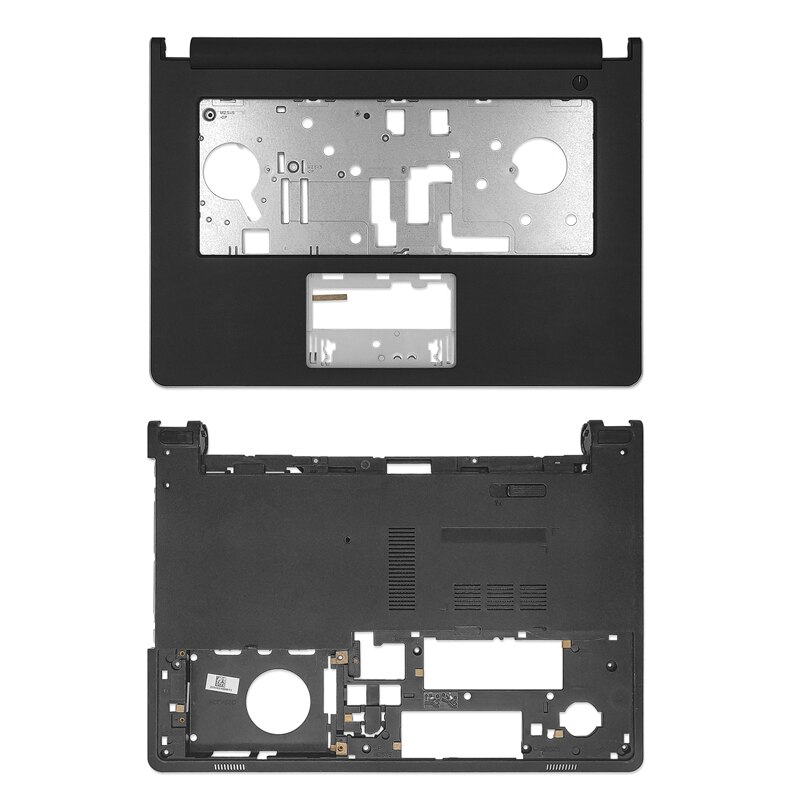 Nowy dla Dell Inspiron 14 5458 5459 5455 Non Touch Laptop LCD tylna pokrywa/przednia ramka/zawiasy/podpórce pod nadgarstki/dół skrzynki pokrywa drzwi: CD Cover