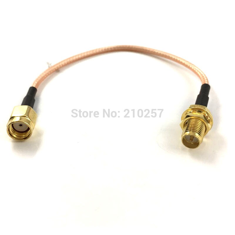 5 stks RP Sma naar RP Sma Vrouwelijke Connector Pigtail WLAN Telecom RF Antenne RG316 Coax Verlengkabel 15 cm