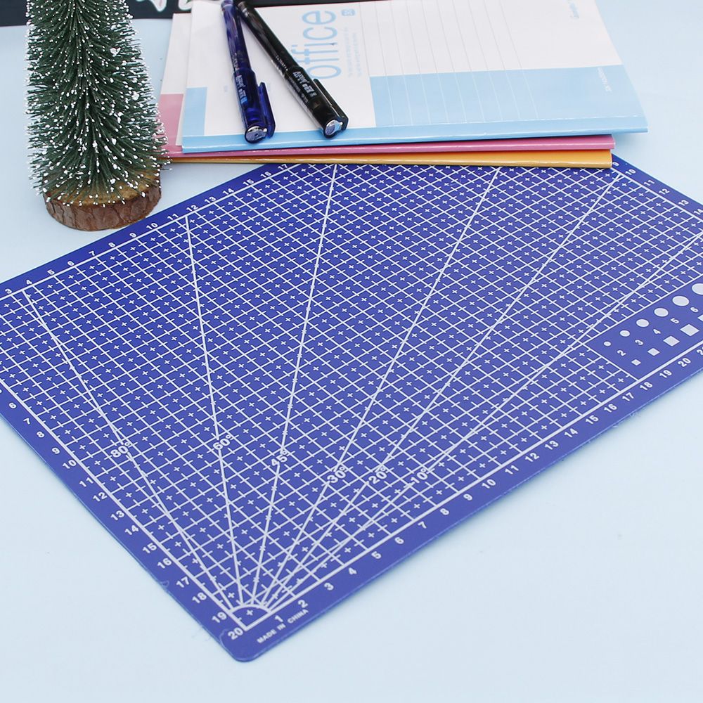 A4 Grid Lines Cutting Mat Scale Plate Craft Card Fabric Leather Paper Board