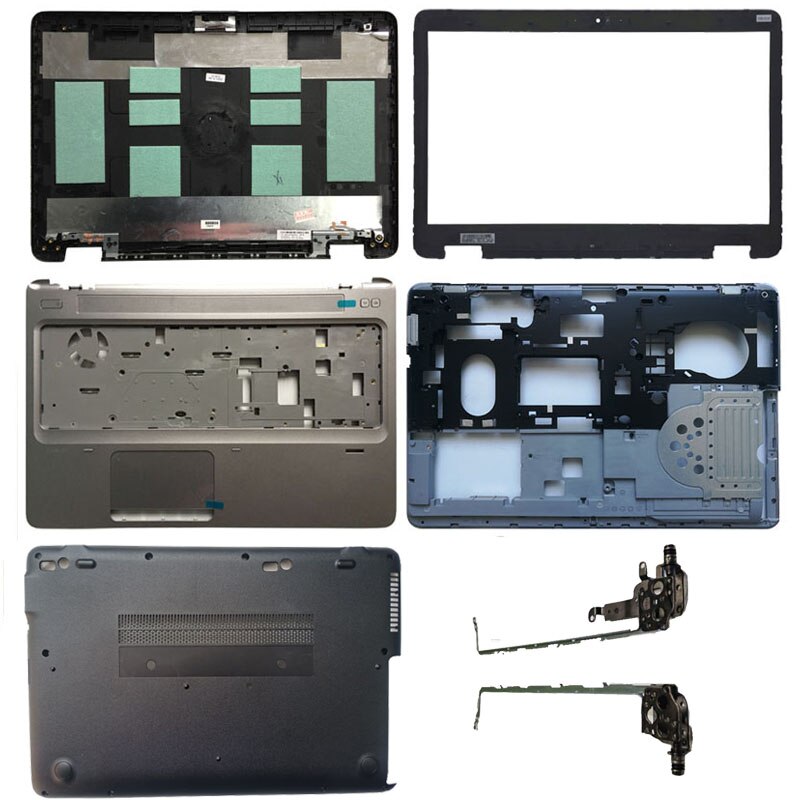 Coque arrière pour ordinateur portable HP ProBook 650 655 G2 G3, avec cadre avant et repose-paume supérieur/inférieur, nouveauté