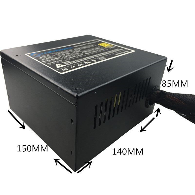 400W/500W PSU Desktop Miner Power Supply With SATA 20PIN 4PIN PC Power Supply ATX Power Switching блок питания для компьютера