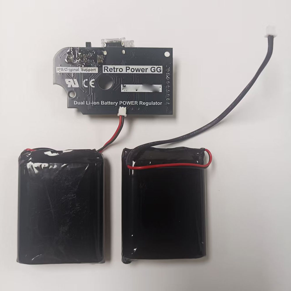 6200mAH Li-ion Rechargeable Battery Module For Sega Game Gear GG For GG Highlight Charging Port Battery USB-C