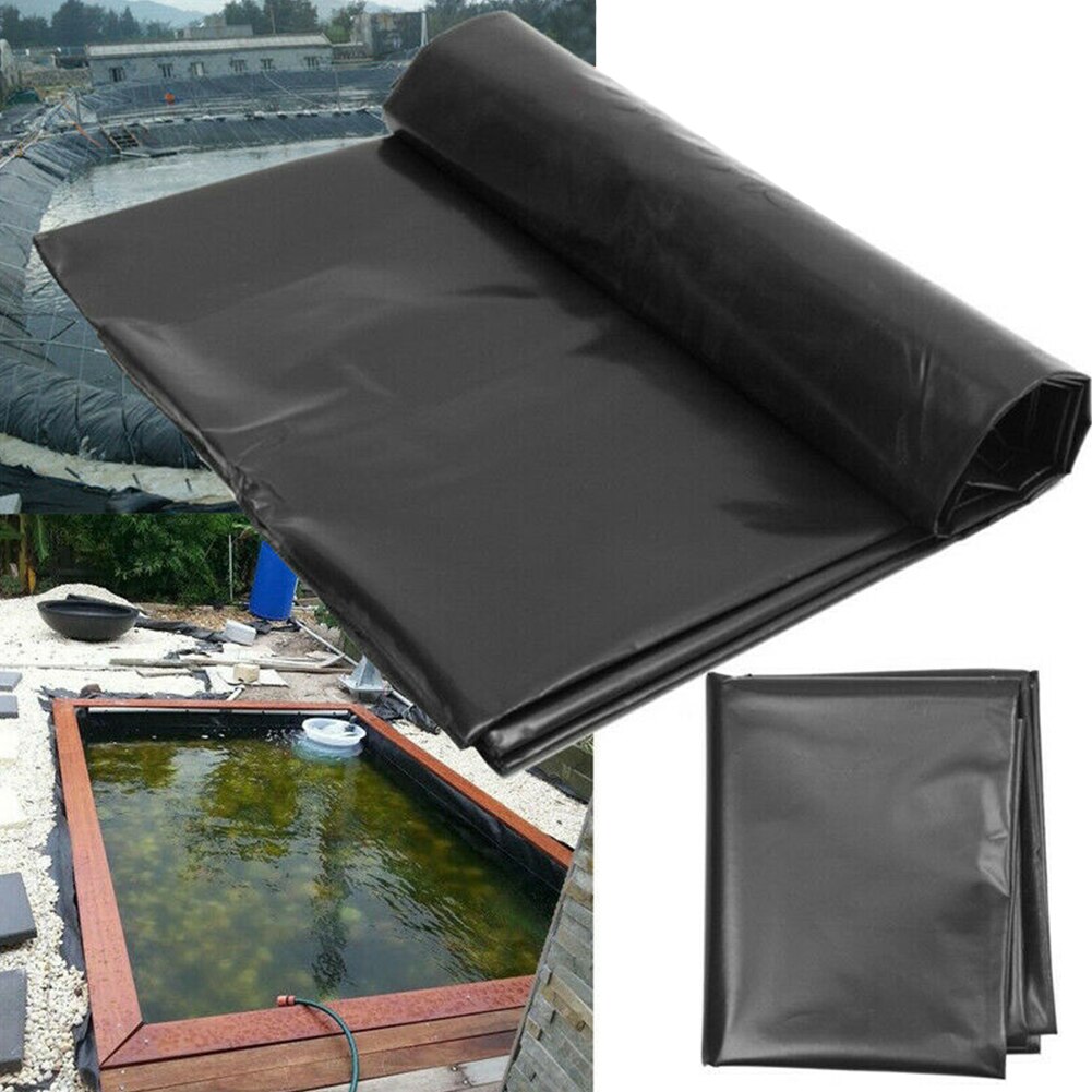 10 x 5ft regntätt landskapsarkitektur pool sömtejp hållbar enkel installation utomhus trädgård vattentät hdpe anti läckande fiskdamm foder