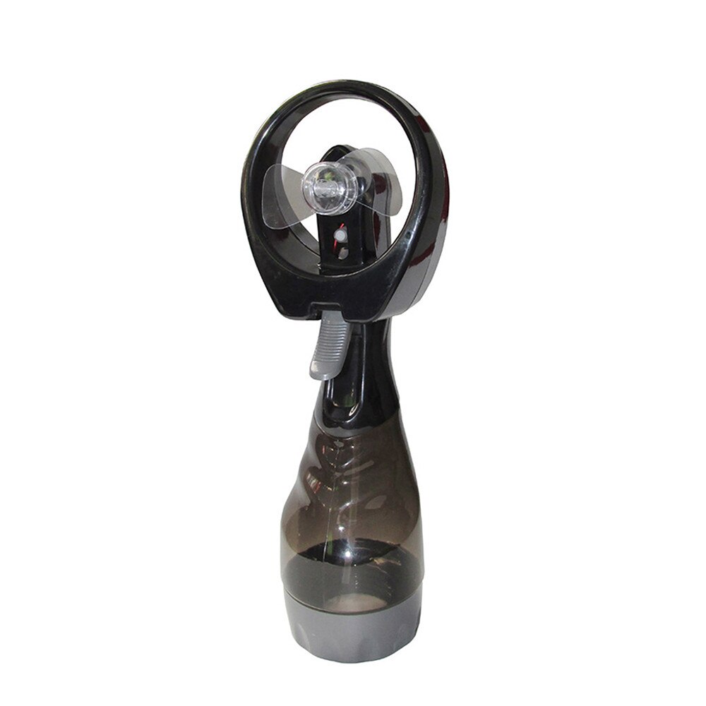 Ventilateur Portable de refroidissement à main, brume d'eau, 95x70x265mm: Black