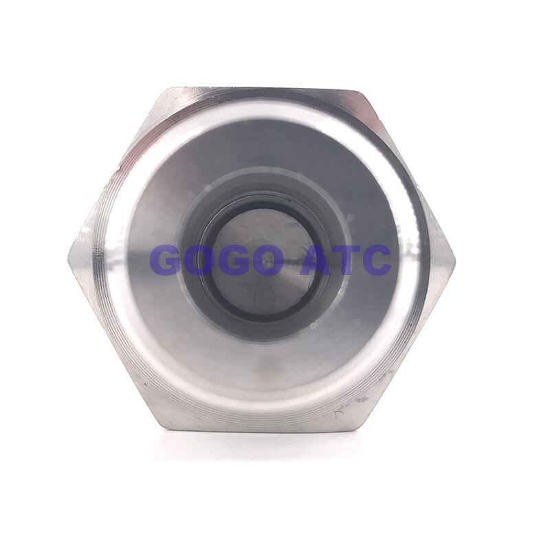 GOGO Combined Modular Check valve 1/2" male to female thread stainless steel 304 high temperature acid-proof one-way check valve