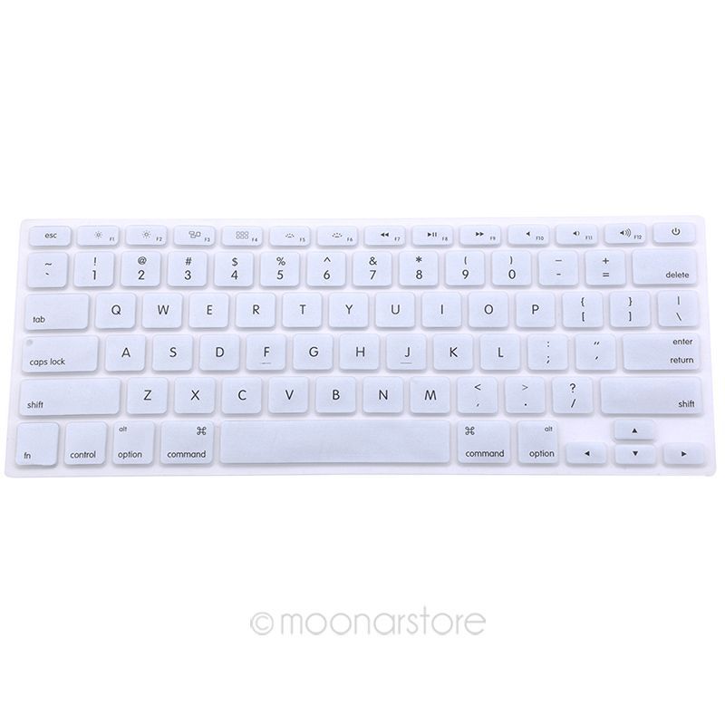 Silikoninen näppäimistön kannen suojakuori apple macbook pro macille 13 15 air 13 pehmeä näppäimistö tarrat 9 väriä  #5