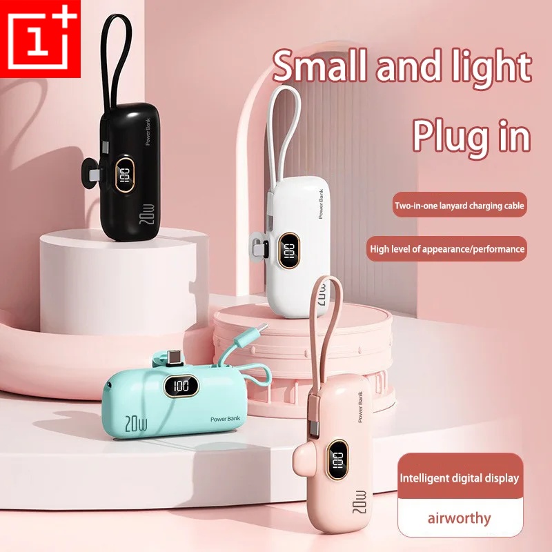 Oneplus mini conveniente banco de potência móvel 30000mah carregamento rápido portátil adequado para iphone samsung xiaomi bateria externa