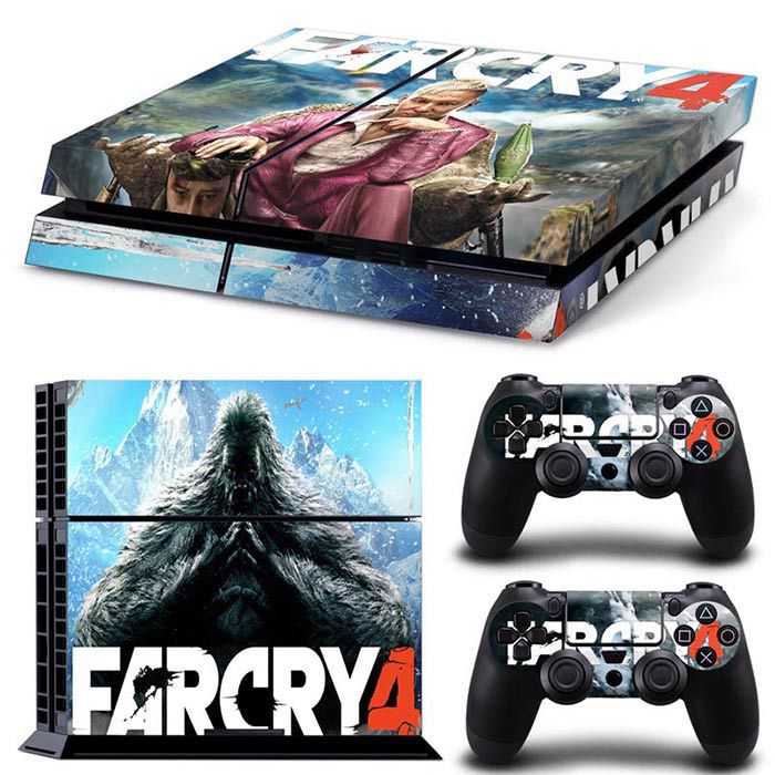 Paladin PS4 máquina de juego pegatina Far Cry 5-estilo de dibujos animados película genial pegatina de la piel: Tn ps4 2607