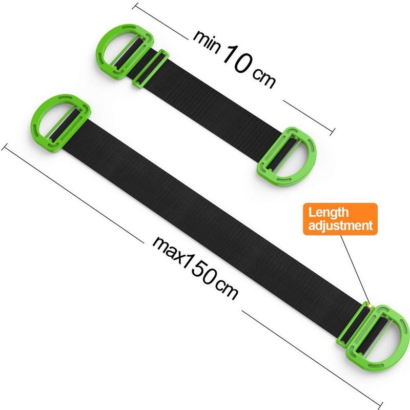 1pc Moving Artifact Portable Moving Belt Adjustable For Furniture Straps Straps Boxes Mattress Lifting Moving Green M5I0