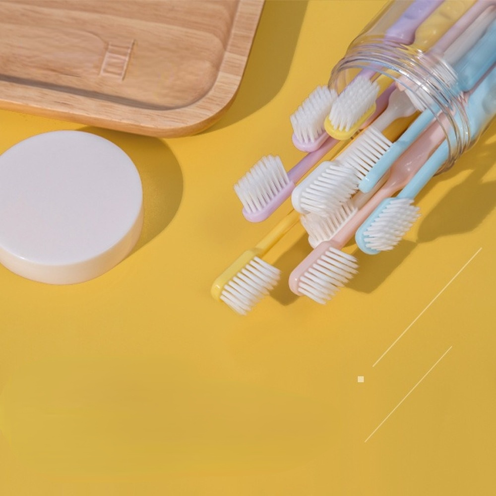 Adult Soft Toothbrush 10pcs Family Set Daily Adult Soft Toothbrush