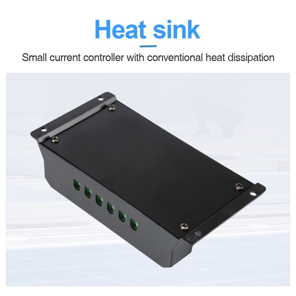 Solar system controller Photovoltaic street light system controller LCD display Intelligent charging Parameter adjustable