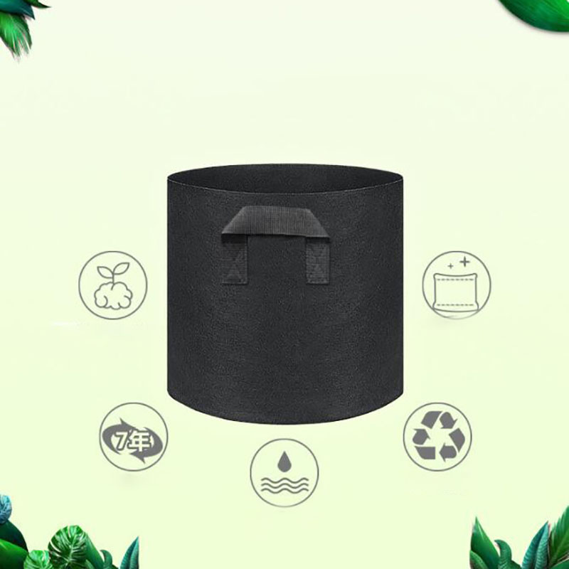 1 2 3 5 10 20 50 100 150 200 gal gallon Large Grow Bag garden Veg flower plant growing tree pots planter fabric jardin container