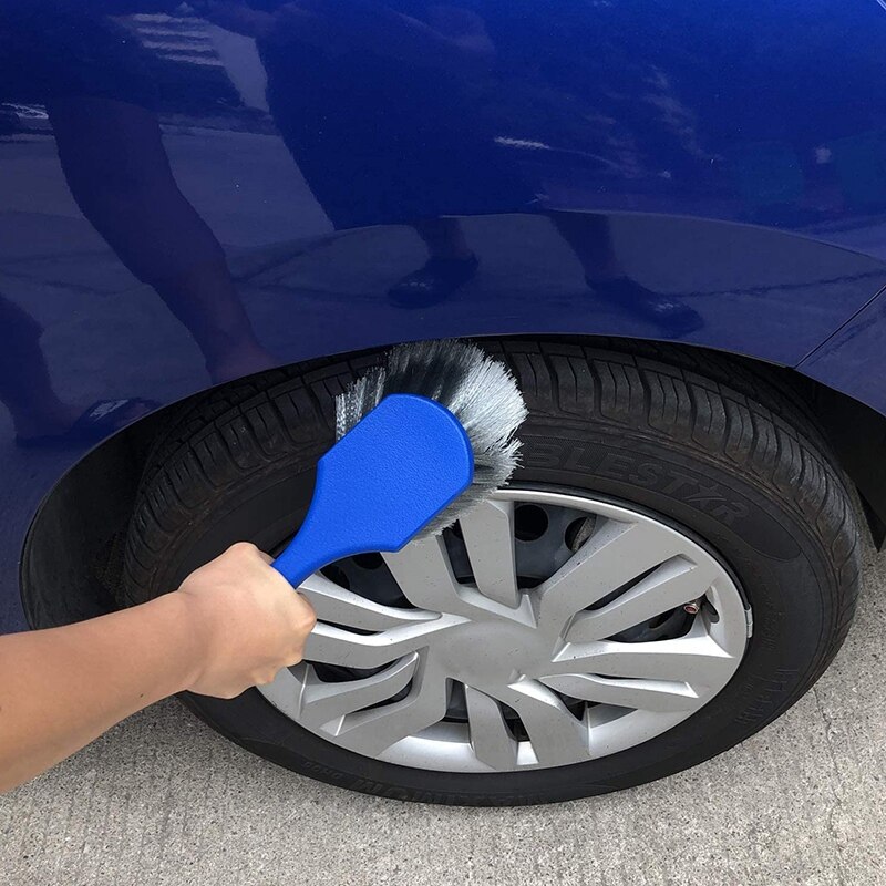 Wheel & Tire Brush, Kit detallado de coches para l... Grandado
