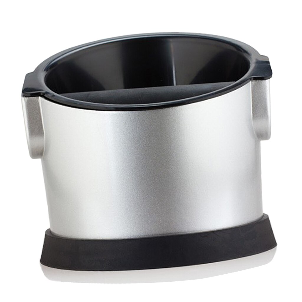 COFFEE KNOCK BOX Bin Espresso Grinds Tamper Waste Tamp Tube Grind