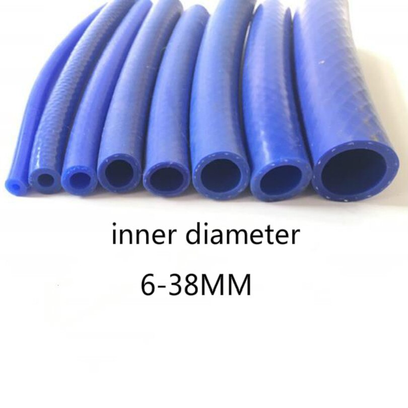 GE09 inner D 6-32mm silicone hose intercooler fuel hose Air intake silicon hose Car heater tube radiator pipe