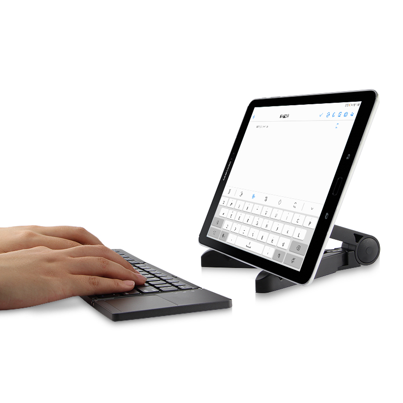 Tastiera Bluetooth wireless a tre pieghe per CHUWI HiPad Hi10 X Plus Pro Hi12 Hi13 Hi8 Hi9 pro Air Vi10 Vi8 custodia per Tablet Surbook