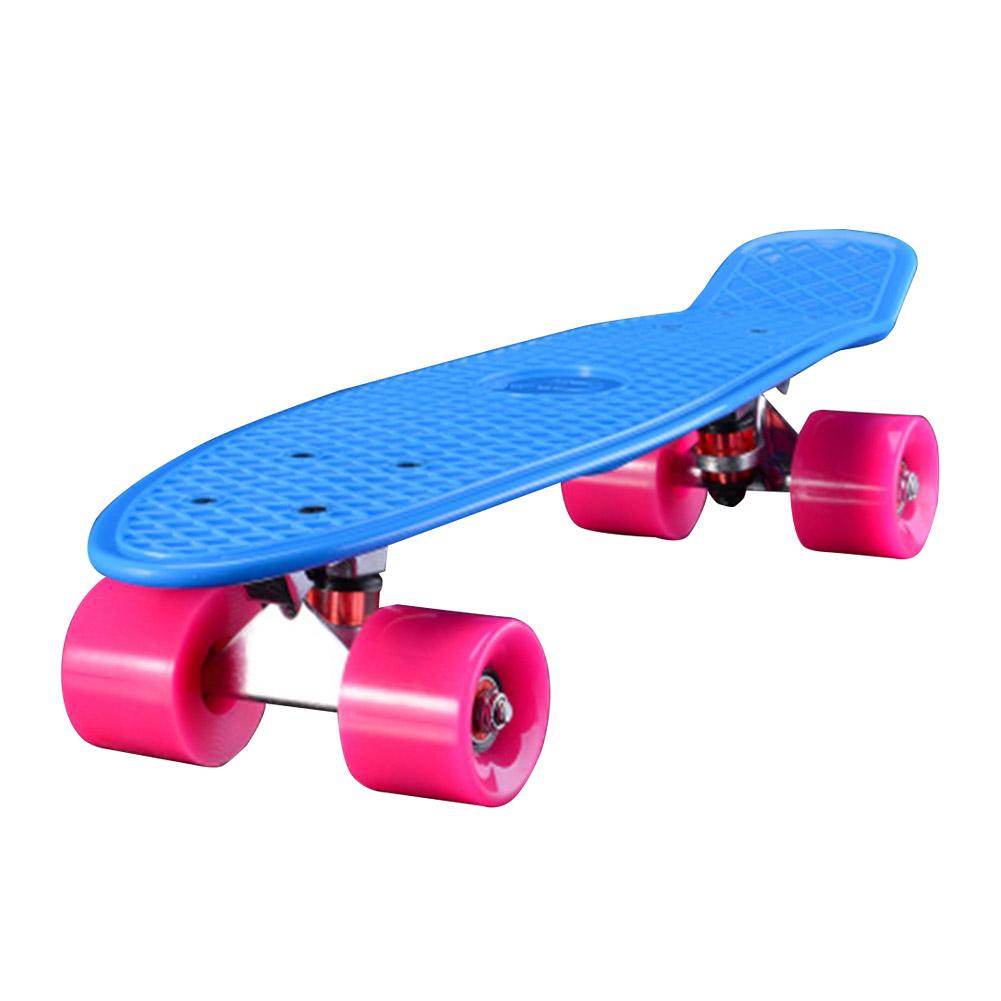 22 Inch Professionele Skateboard Met 4 Wielen Makkelijk Om Soepel Te Bewegen Skateboard Voor Kinderen Tieners Volwassenen