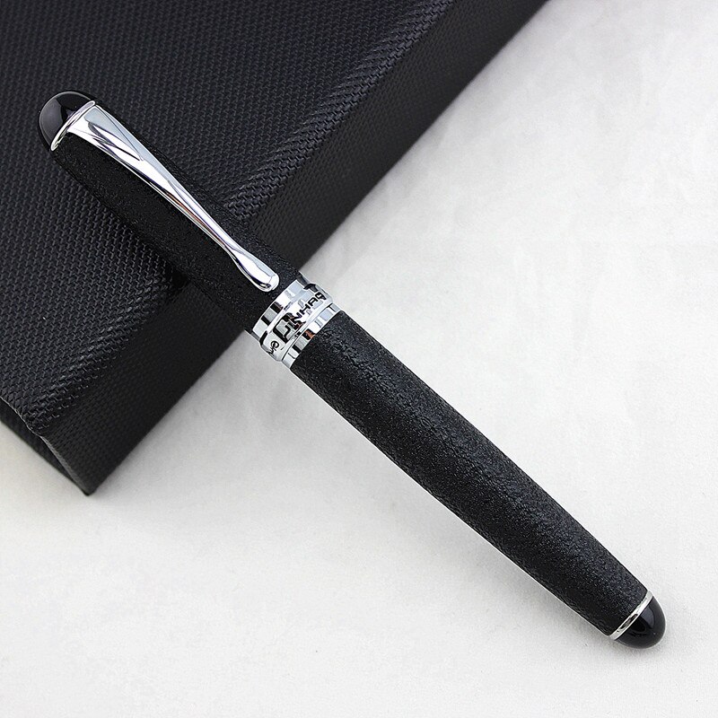 Jinhao – stylo plume de luxe X750, 18kgp, pointe moyenne, noir ,: green / EF