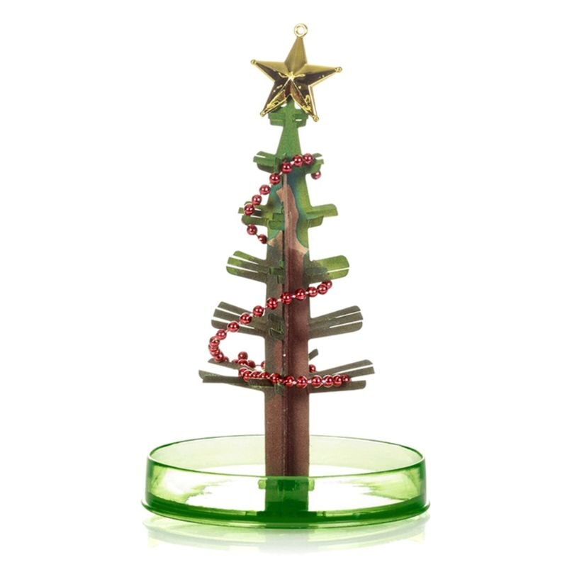 Magique croissant arbre de noël bricolage magique arbre de croissance votre propre jouet de de noël amusant