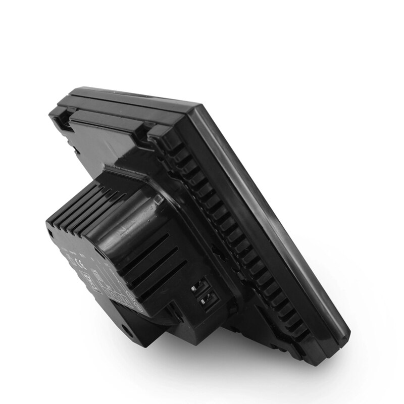 Hy603 -2 wifi fjernbetjening sort elektrisk gulvvarme og infrarødt panel digital wifi termostat
