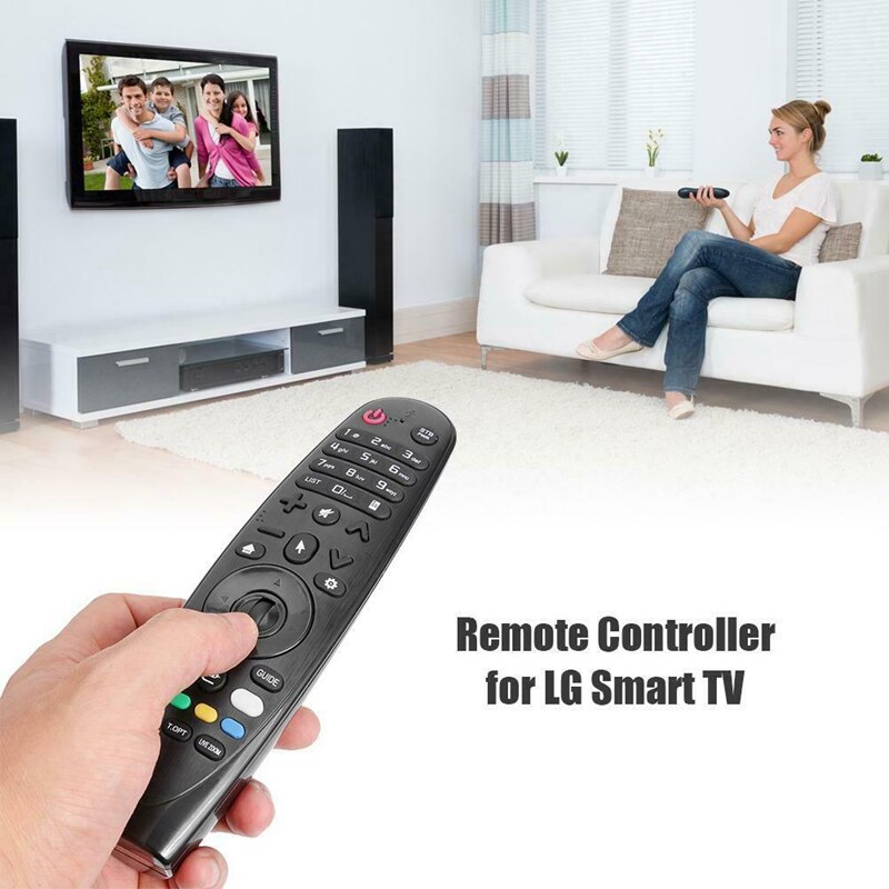 TV Remote Control Replacement for LG Smart TV AN-MR18BA AKB75375501 AN-MR19 AN-MR600: Default Title