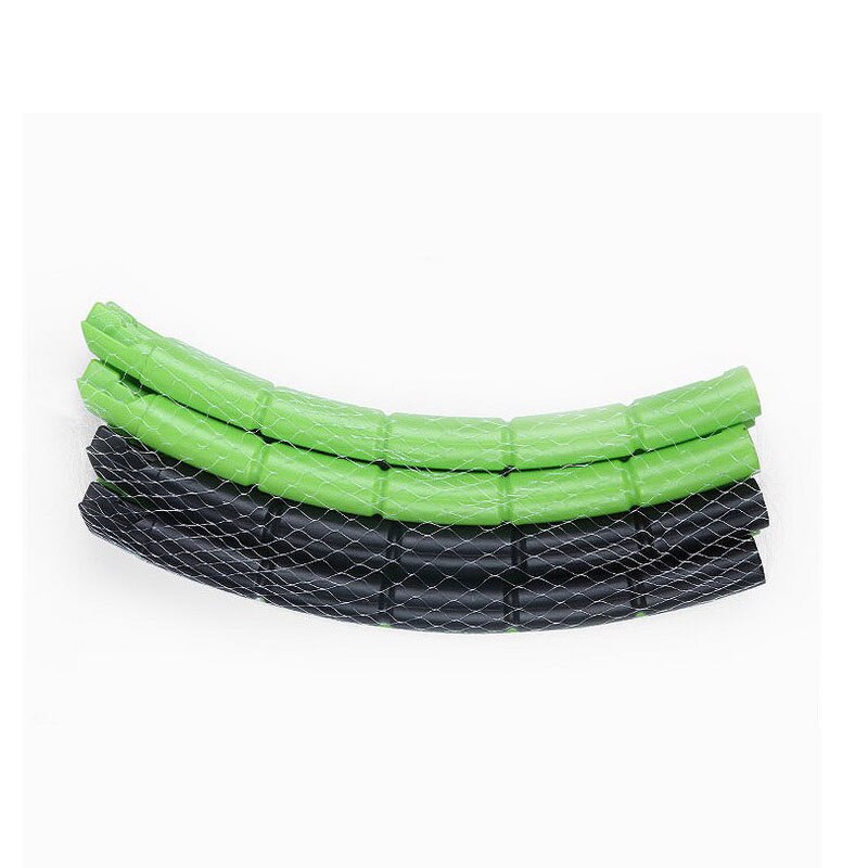 8 Parts Hoop Fitness Detachable Weighted Fitness Install Massage Exercise Bodybuilding Thin Waist Hoop Workout Slimming 80CM