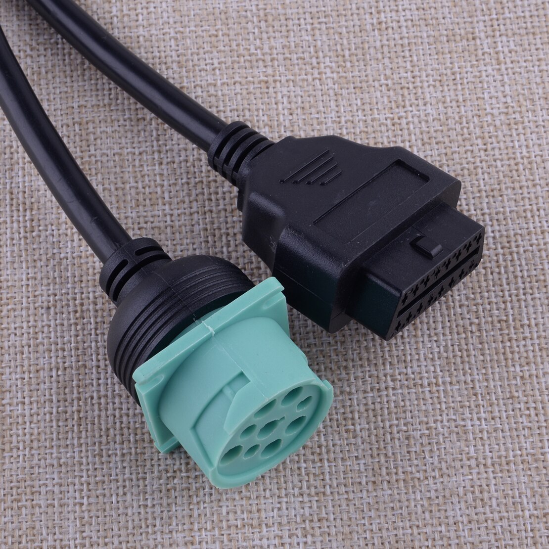 Car Auto OBD2 Truck Y Splitter Cable Adapter Connector Accessories Fit for J1939 9 Pin Male to Female And 16 Pin long