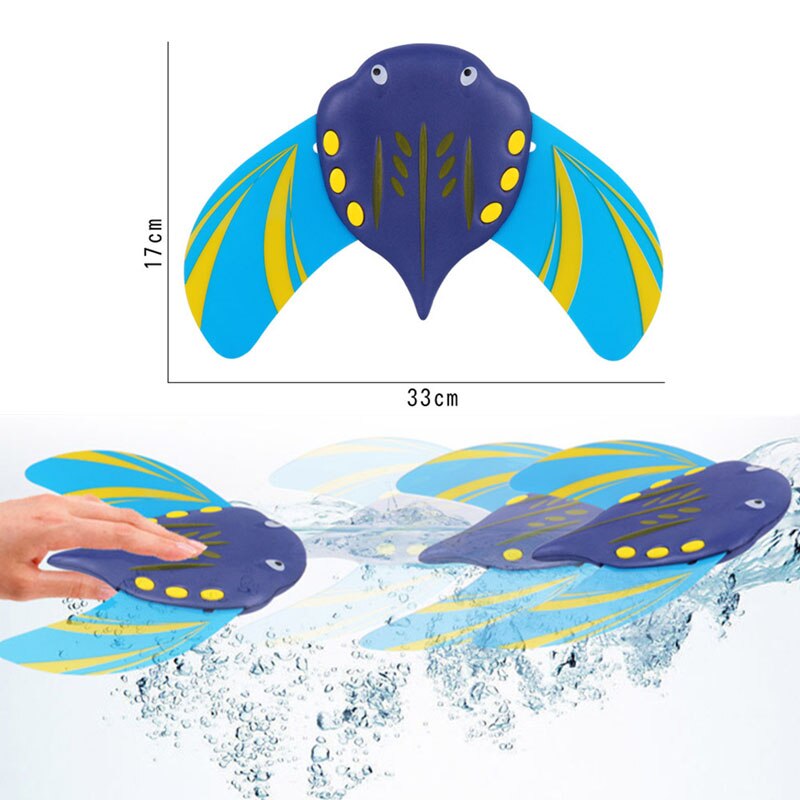 Juguetes bajo el agua planeador ajustable con aletas accesorios de piscina chico verano bañera Beach juguete divertido chico
