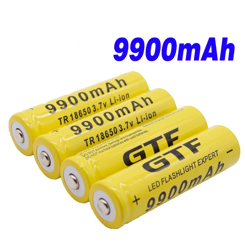 18650 Batterij 3.7V 9900Mah Oplaadbare Lithium-Ion... – Grandado