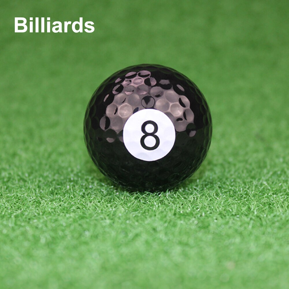 Balle de Golf en caoutchouc, 1 pièce, deux pièces, Sport de plein air, Baseball, Tennis, Football, billard, compétition d&#39;entraînement: billiards