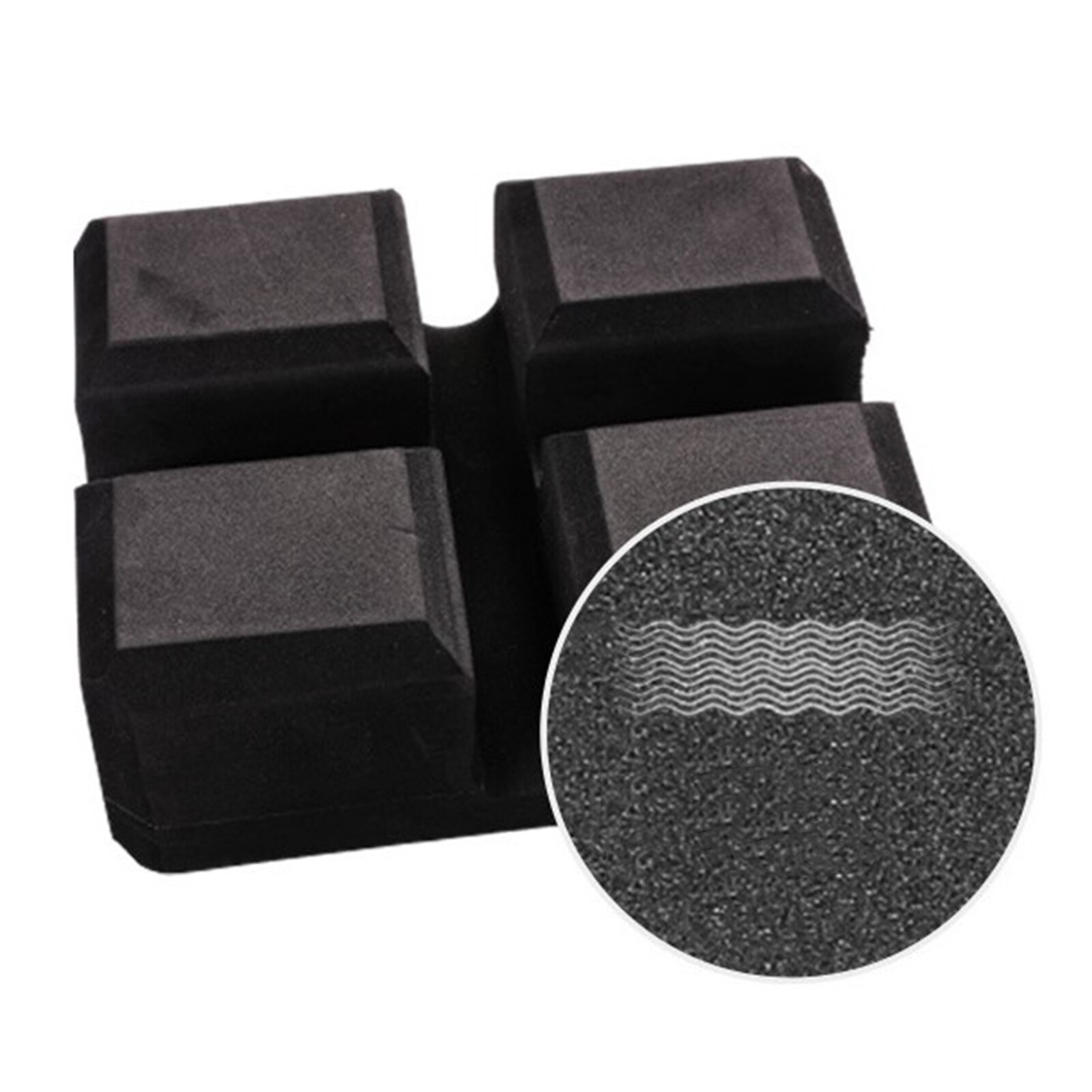 EVA Bench Press Block Gym Fitness Body Shaping Workout Exercise Benching Grip Height Adjuster Barbell Deep Squat Training Pad