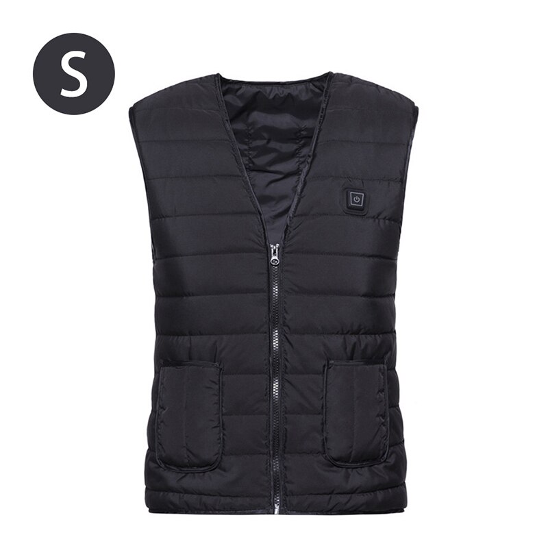 2020 elektryczna podgrzewana kamizelka USB kobiety inteligentna samonagrzewająca się kurtka zewnętrzna podgrzewana cieplejsza odzież podgrzewane podgrzewane podkładki ubrania: S