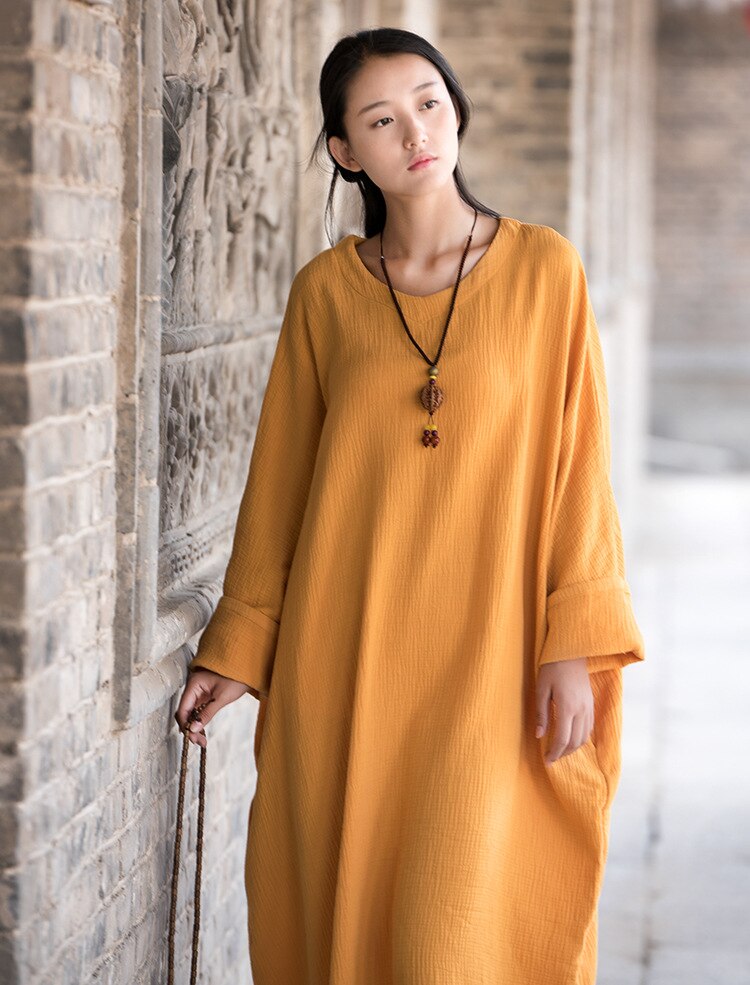 mode stijl traditionele Chinese kleding vrouwen lange gewaden