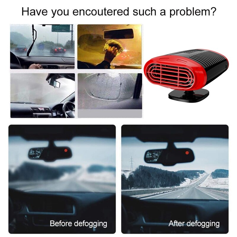 portatile macchina stufa 12V 120W alto potenza in macchina stufa veloce il riscaldamento fan per fresco fan &amp; mantenere caldo