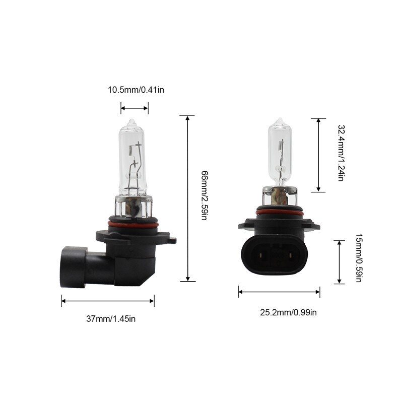 1Pc Auto Halogeenlamp 55W H1 H3 H4 H7 H8 H11 9005 9006 Auto Halogeenlamp Fog gloeilamp 12V 6000K Auto Koplampen Led Lamp: White light / H1
