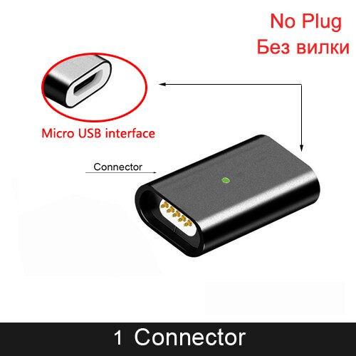 Candyeic Usb Type C Naar Micro Magnetische Adapter Voor Samsung Huawei Honor Moto Xiaomi Redmi Realme Oneplus Usb C Adapter lader: 4G Only Connector