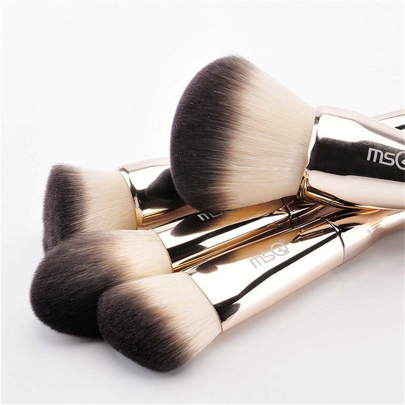 11 stuks/sets msq contour blush make-up foundation oogschaduw wenkbrauwpoeder make-up kwast cosmetische tools