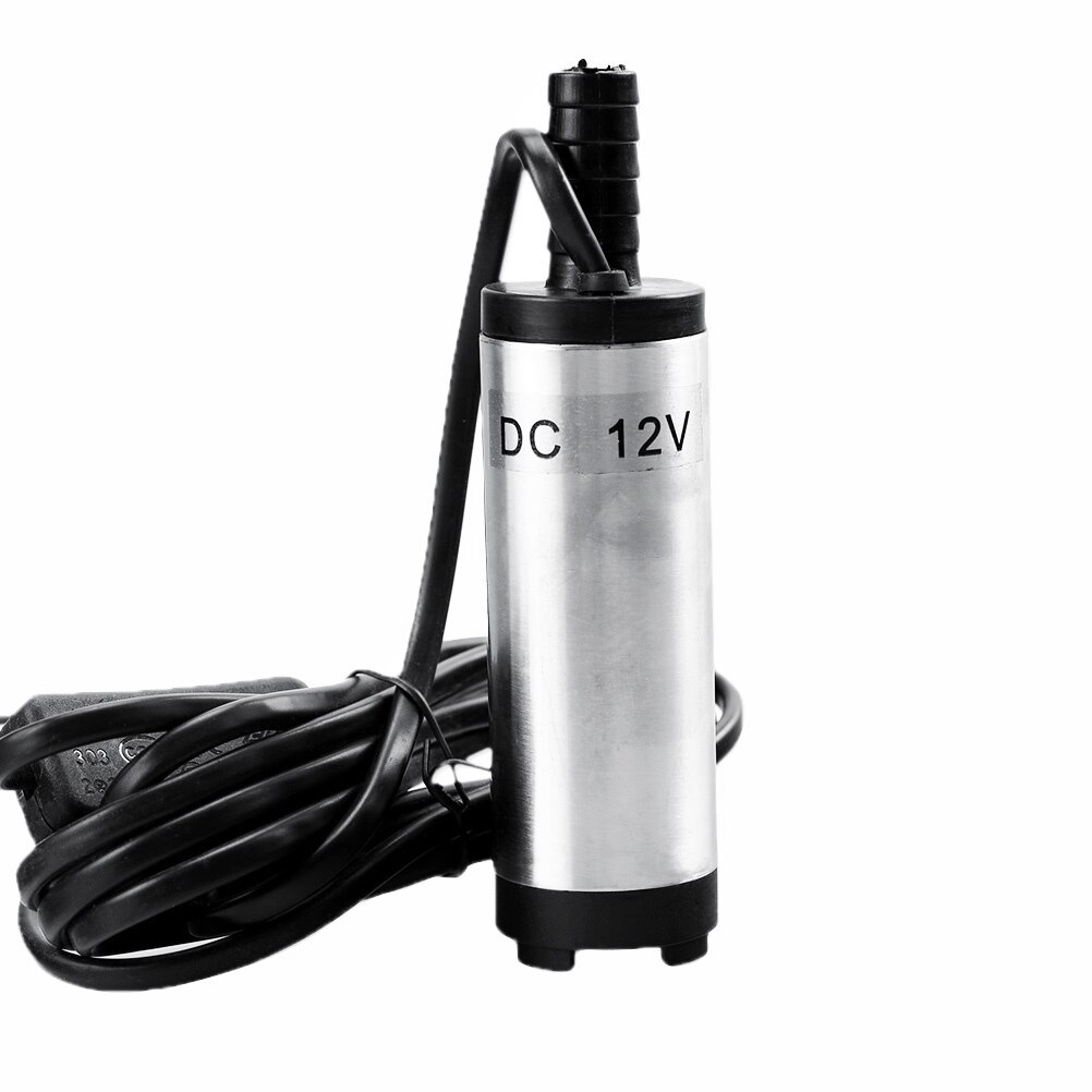 Stainless Steel Shell 12V 24V DC Electric Submersible Pump For Pumping Diesel Oil Water,Fuel Transfer Pump,12L/Min