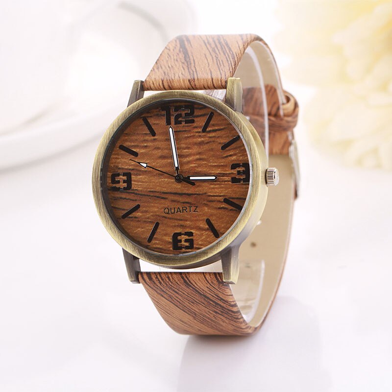 nuevos relojes de mujer, relojes de Retro de bambú de madera, relojes de pulsera de cuarzo, reloj para mujer: 1573891