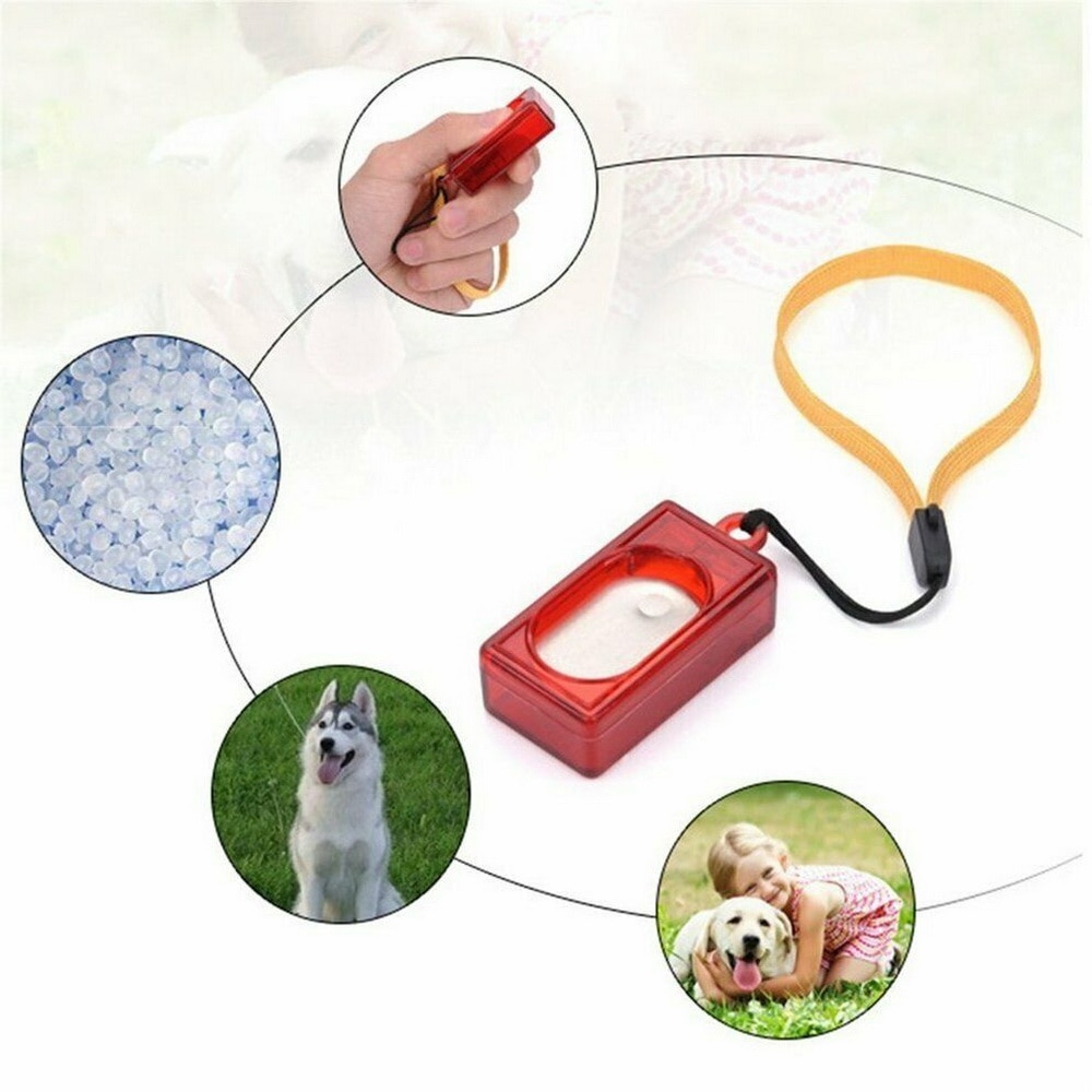 Mini gehaaste ultrasone hond huisdier klik clicker training trainer huisdierbenodigdheden  nf20kg